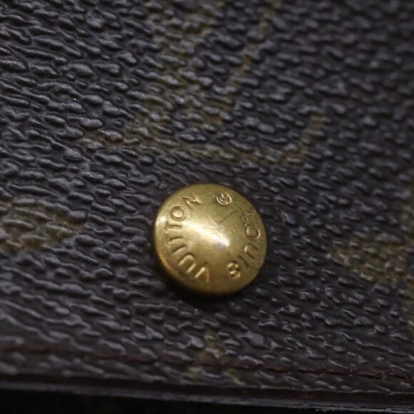 LOUIS VUITTON Monogram Porte Monnaie Billets Tresor Wallet M61730 LV Auth th4891 - Picture 12 of 16